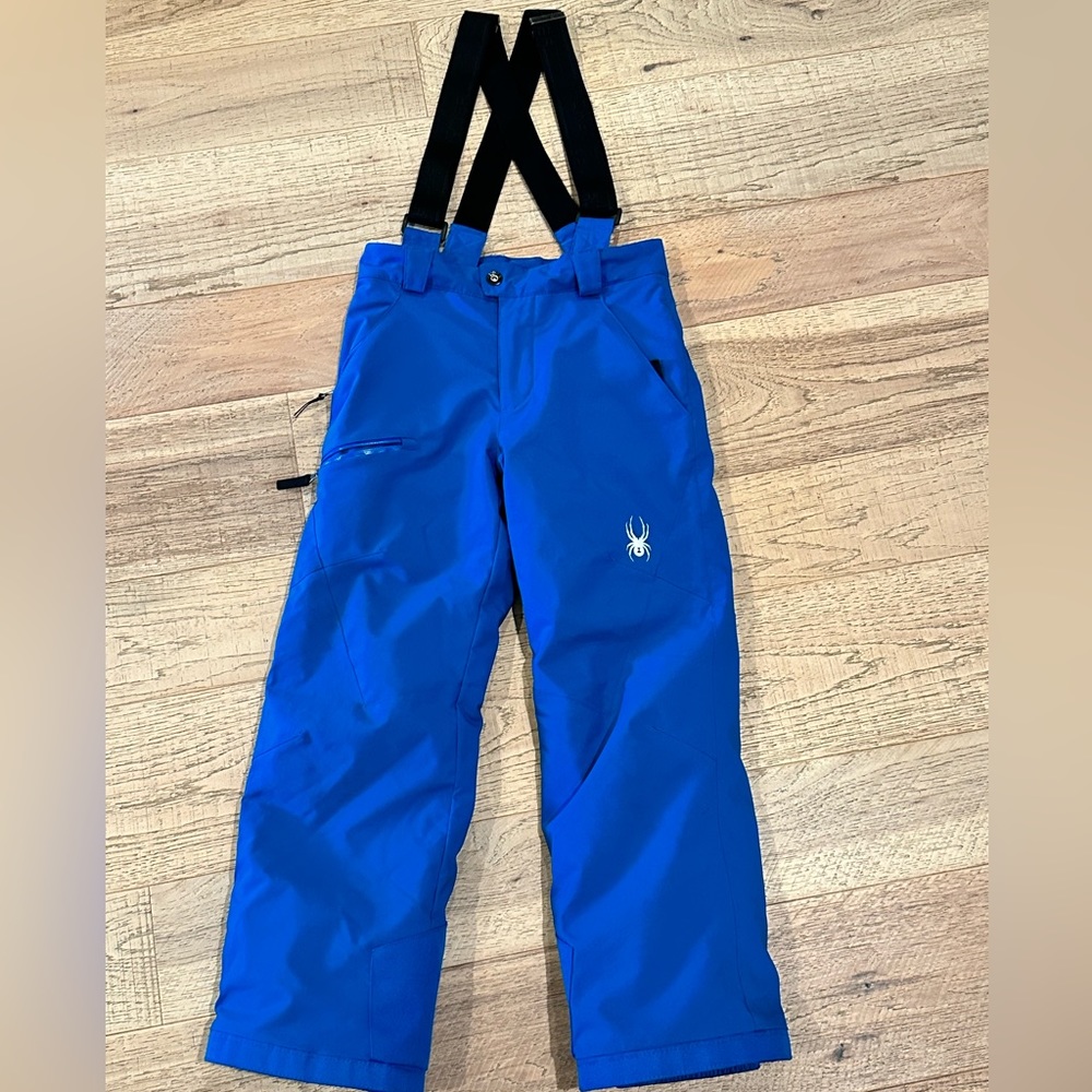 Spyder boys ski bib pants